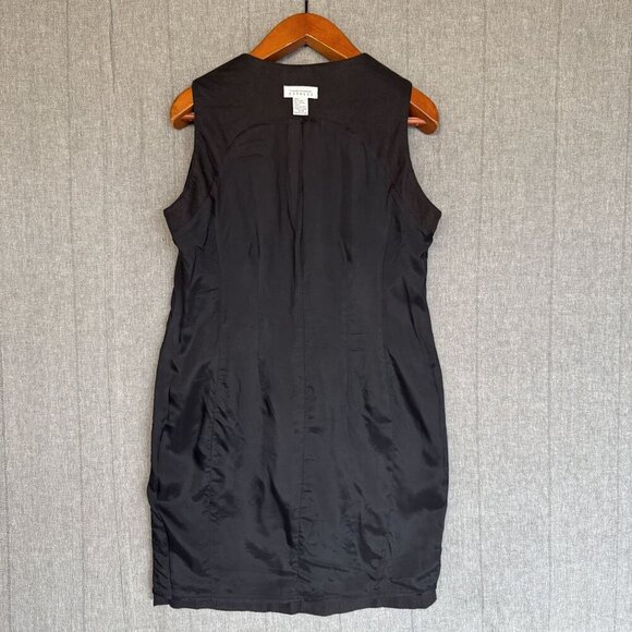 90s EXPRESS Compagnie Internationale Sleeveless Button Down Pencil Dress - Picture 9 of 11